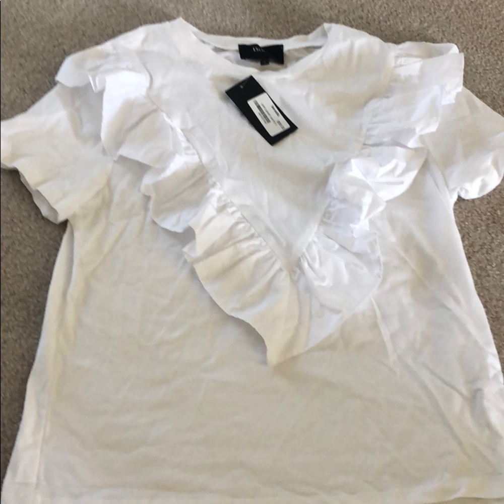 Boutique white shirt size small